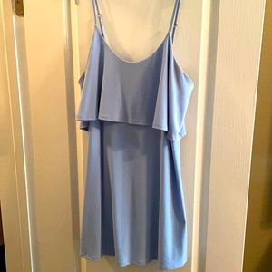 Light blue cocktail dress